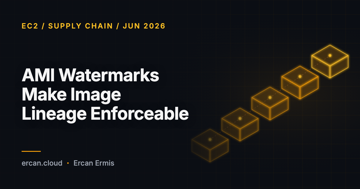 AMI Watermarks Make Image Lineage Enforceable
