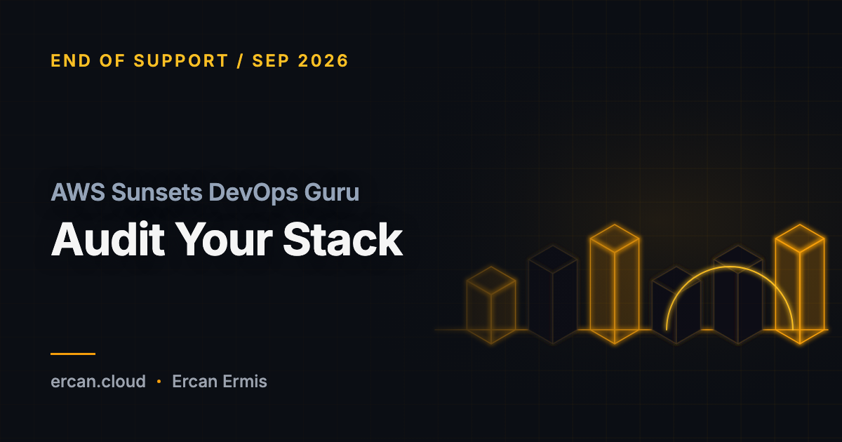 AWS ritira DevOps Guru: verifica il tuo stack