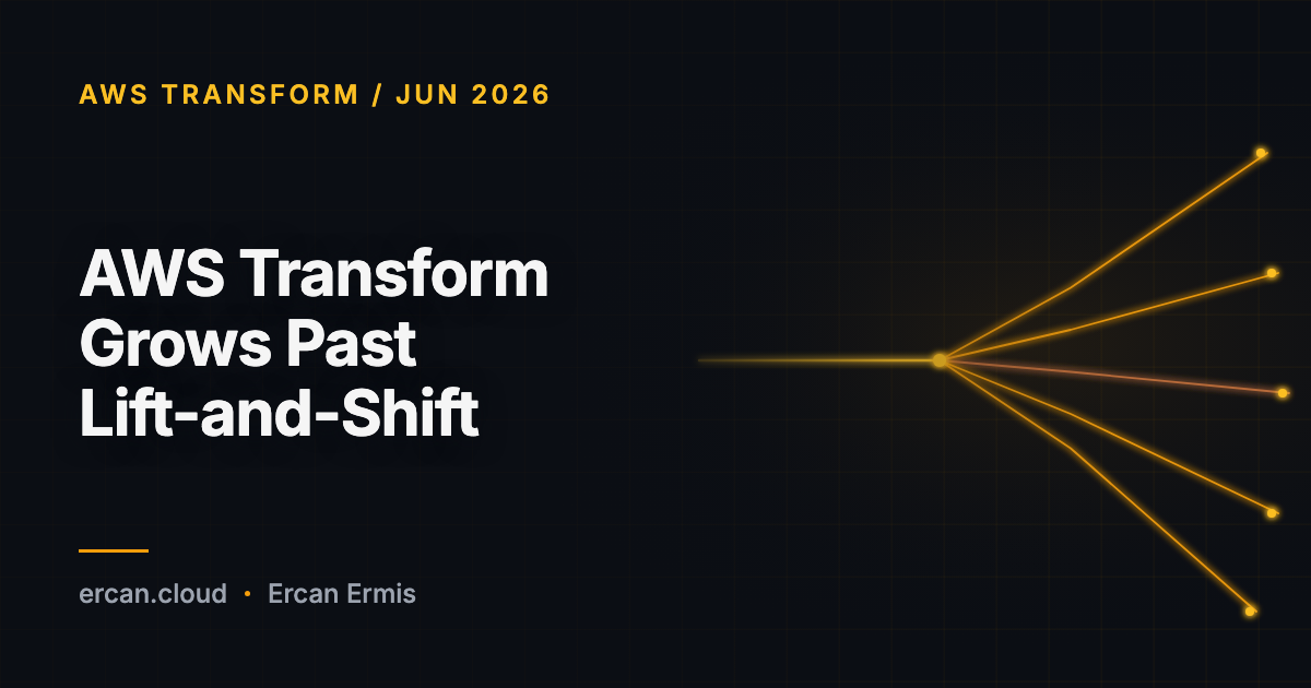 AWS Transform Grows Past Lift-and-Shift