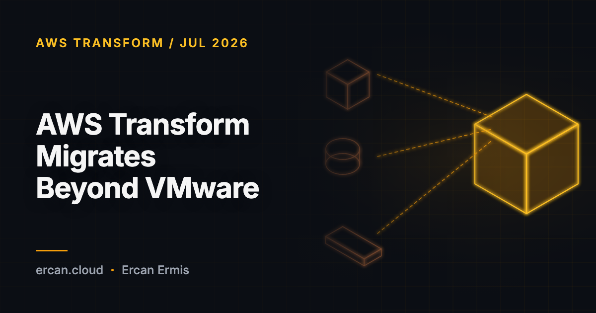 AWS Transform Migrates Beyond VMware