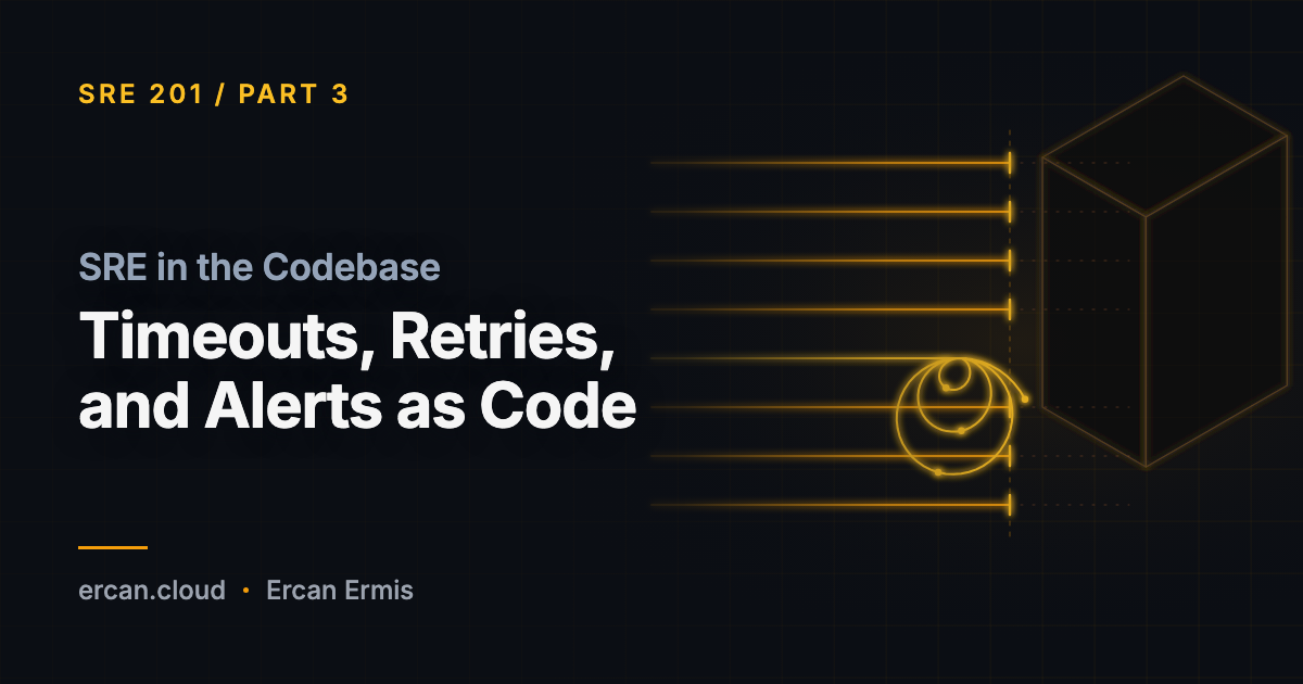 SRE in the Codebase: Timeouts, Retries, and Alerts as Code
