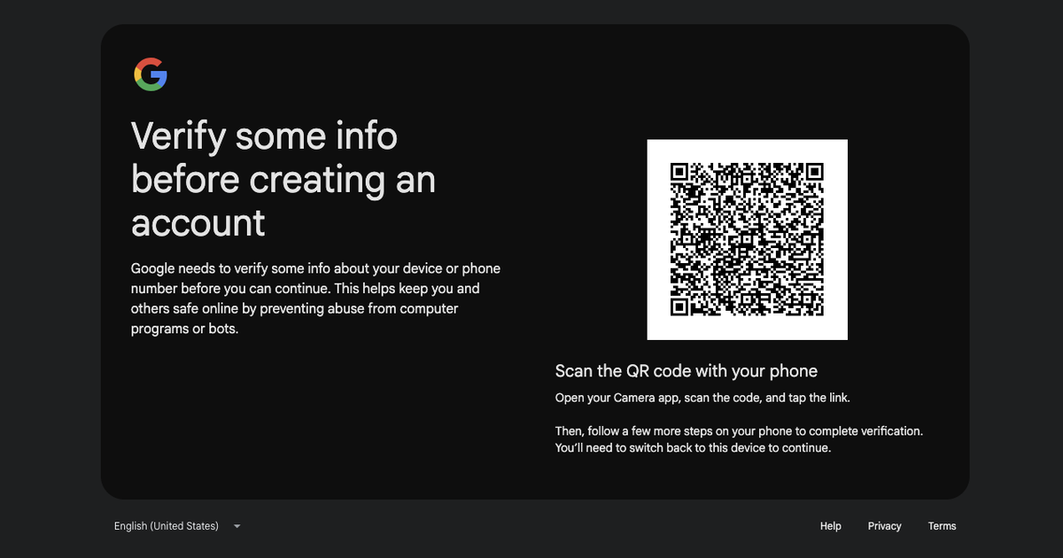 電話番号なし、アカウントなし: GoogleのQRウォールとGDPR