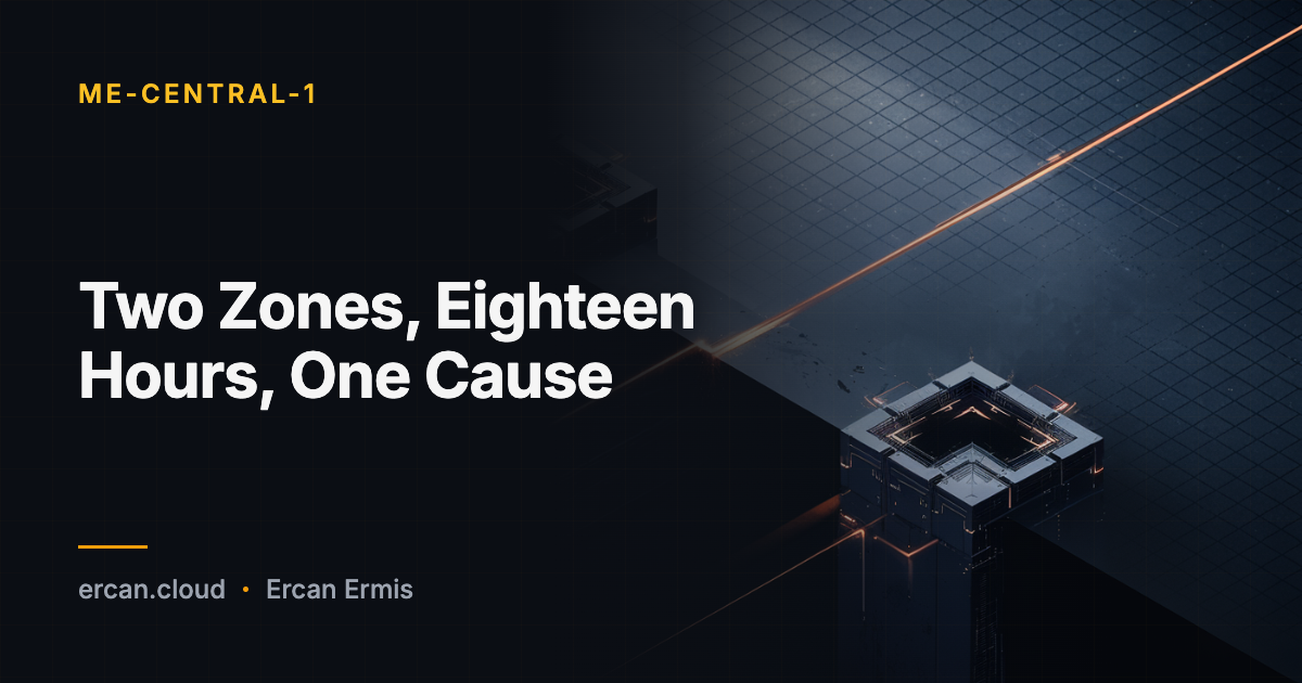 Two Zones, Eighteen Hours, One Cause