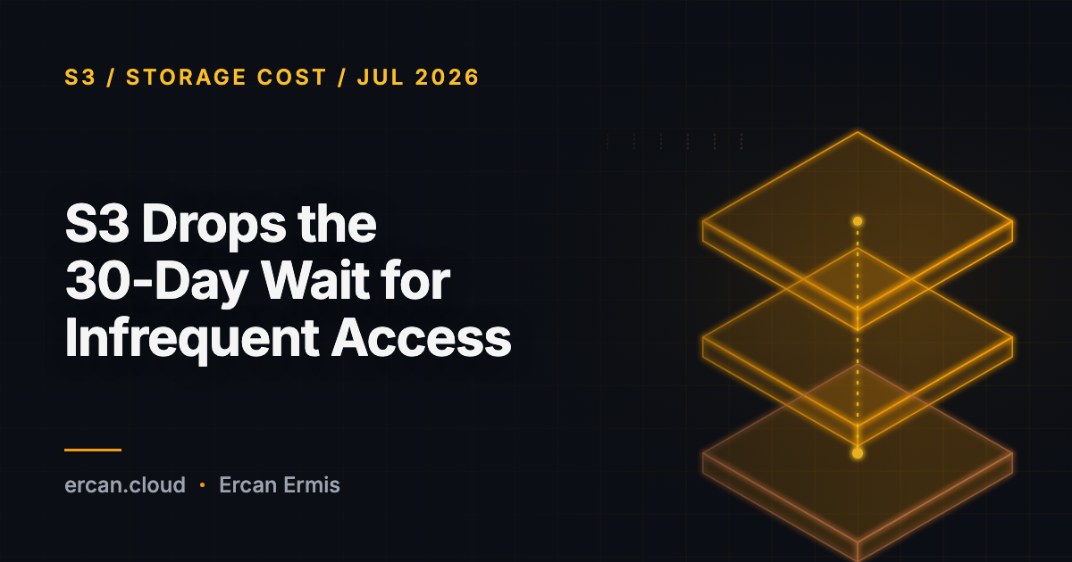 S3 Drops the 30-Day Wait for Infrequent Access